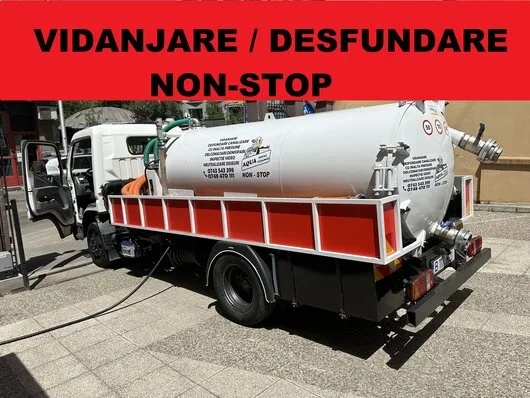Vidanjare - Desfundare Bucuresti - Ilfov