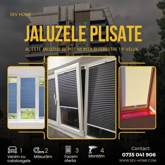 Jaluzele - rulouri la comanda Bucuresti - Ilfov