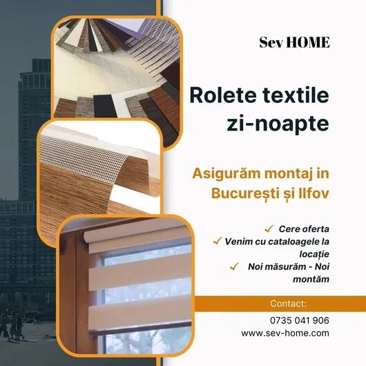 Jaluzele - rulouri la comanda Bucuresti - Ilfov