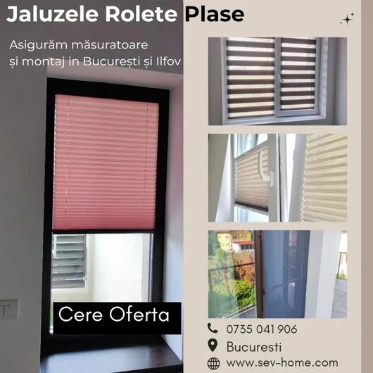 Jaluzele - rulouri la comanda Bucuresti - Ilfov