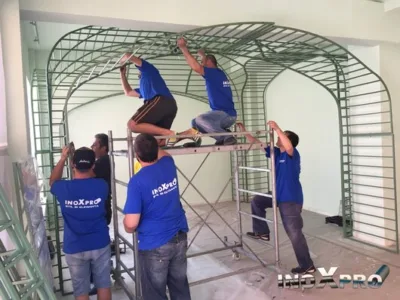 Confectii metalice din inox si fier forjat - Bucuresti & Ilfov