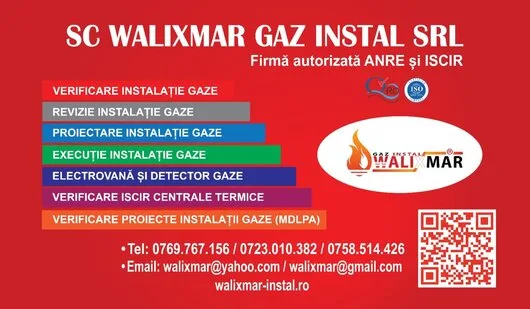 Proiectare - executie - verificare instalatii gaze Bucuresti