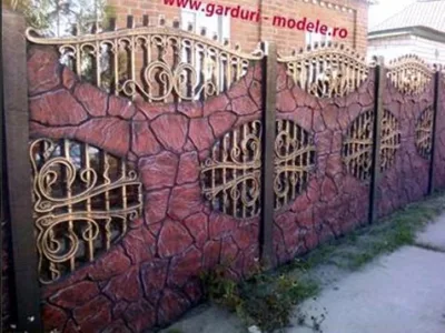 Iasi - Garduri din beton armat si decoratiuni gradina