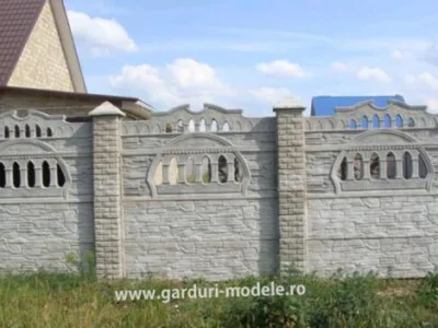 Iasi - Garduri din beton armat si decoratiuni gradina