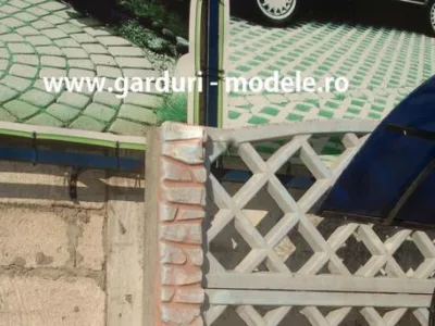Iasi - Garduri din beton armat si decoratiuni gradina