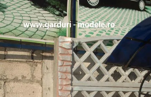 Iasi - Garduri din beton armat si decoratiuni gradina