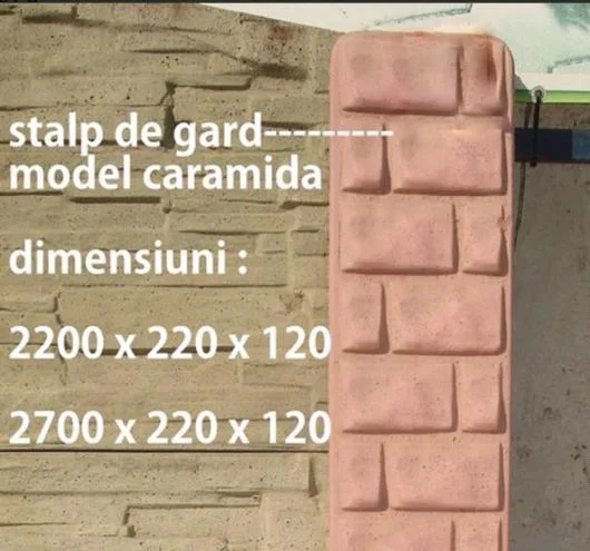 Iasi - Garduri din beton armat si decoratiuni gradina