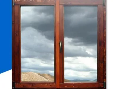 Tamplarie din lemn stratificat cu geam termopan - Ramnicu Valcea