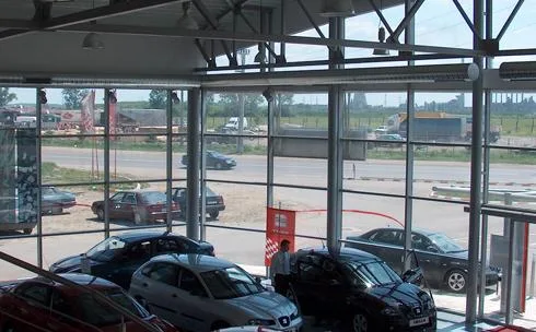 Pereti cortina - fatade ventilate - tamplarie aluminiu - Ploiesti