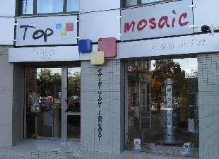 Mozaic decorativ din piatra si sticla - Bucuresti