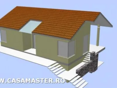 Case pe structura de lemn - Hunedoara