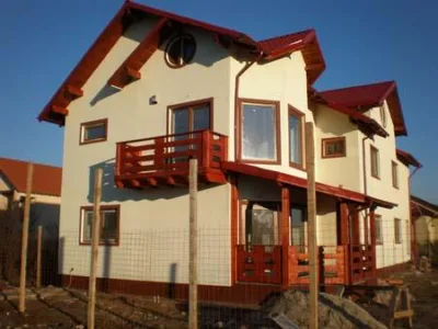 Constructii case pe structura de lemn Campulung - Arges
