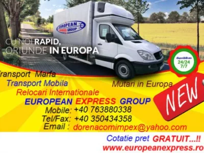 Transport marfa international in regim express - Dragasani / Valcea