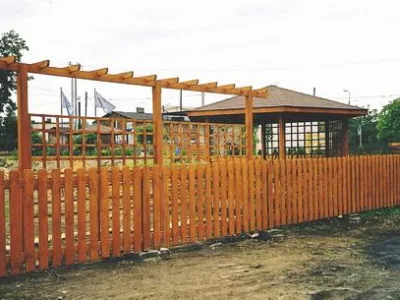 Mobilier - pergole - foisoare din lemn - Nanov / Teleorman