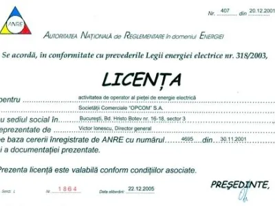 Administrare piata energie Bucuresti