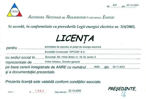Administrare piata energie Bucuresti