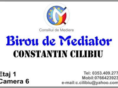BIROU DE MEDIATOR CILIBIU CONSTANTIN
