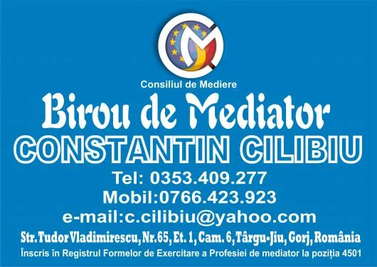 BIROU DE MEDIATOR CILIBIU CONSTANTIN