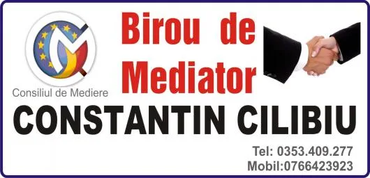 BIROU DE MEDIATOR CILIBIU CONSTANTIN
