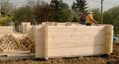 Constructii case de lemn - Harghita