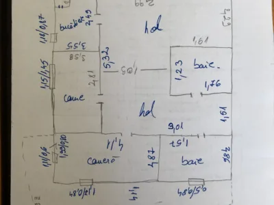 Vand apartament 3 camere in CJ, str Bucuresti, zona Marasti