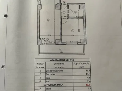 Apartament 2 camere – Demisol, Central Address Residence