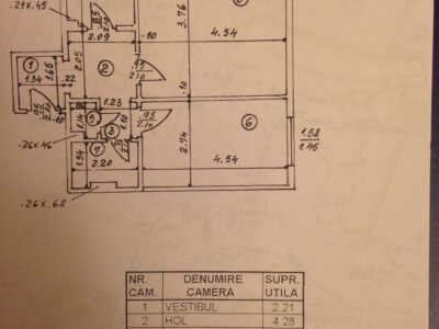 Apartament 2 camere, Dristor, etaj 1, balcon,langa metrou