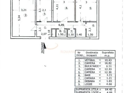 3 camere, decomandat Colentina, Doamna Ghica, Tei, Obor