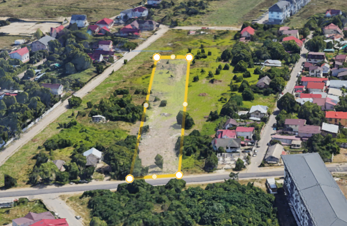 PROPRIETAR – Teren 5.550 mp Șos. București-Măgurele 137-143,